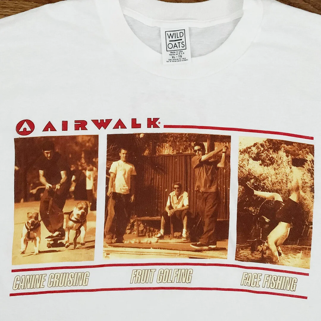 Vintage Airwalk Guide To Sports T Shirt (Size XL) NWOT — RootsBK